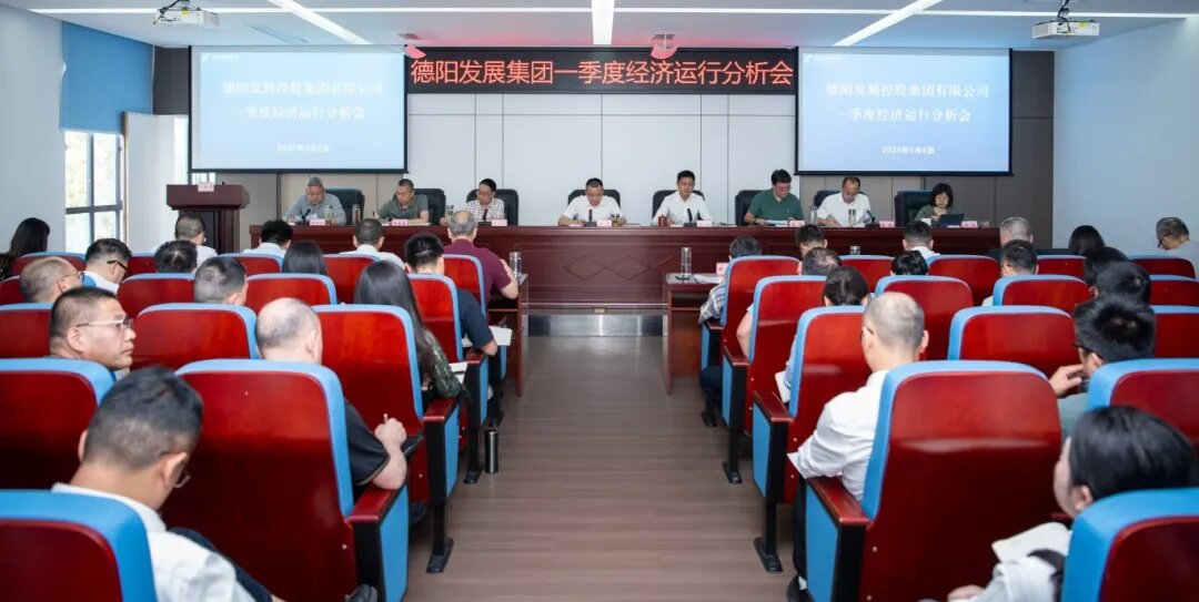【錨定目標(biāo) 攻堅克難 奮力沖刺“雙過半”】德陽發(fā)展集團召開2025年一季度經(jīng)濟運行分析會